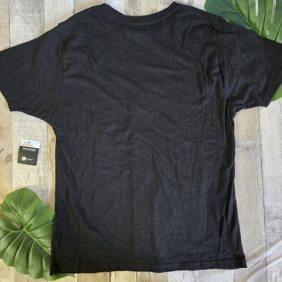 'Hoppy Halloween' Graphic T-Shirt in Black sz M (38-40) - Picture 3 of 7